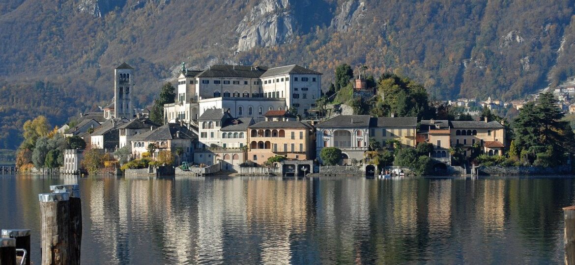 Lake Orta, Italy, 20 regions of Italy
