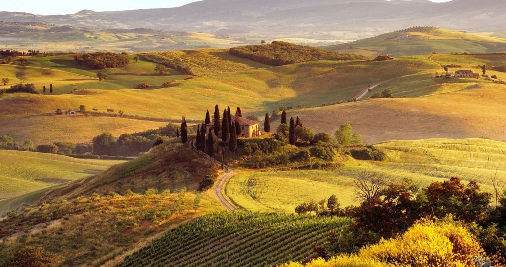 Panorama Val d'Orcia, Tuscany - 20 regions of Italy