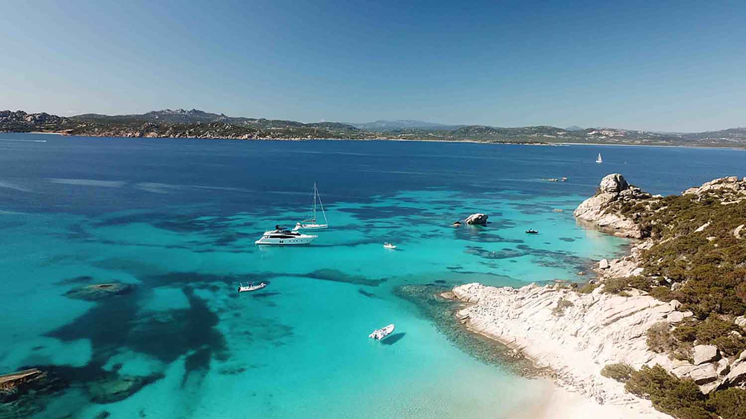 Sardegna, crystalline water - 20 regions of Italy